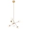 Afx Pearl 24'' LED Pendant - Satin Brass PRLP24L30D1SB - alternate 1